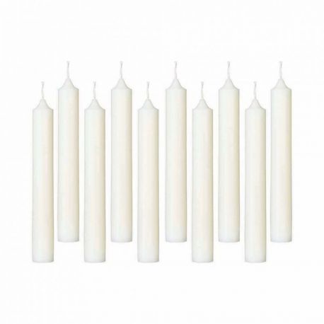 Set de 20 bougies fines fleuristes – 10cm